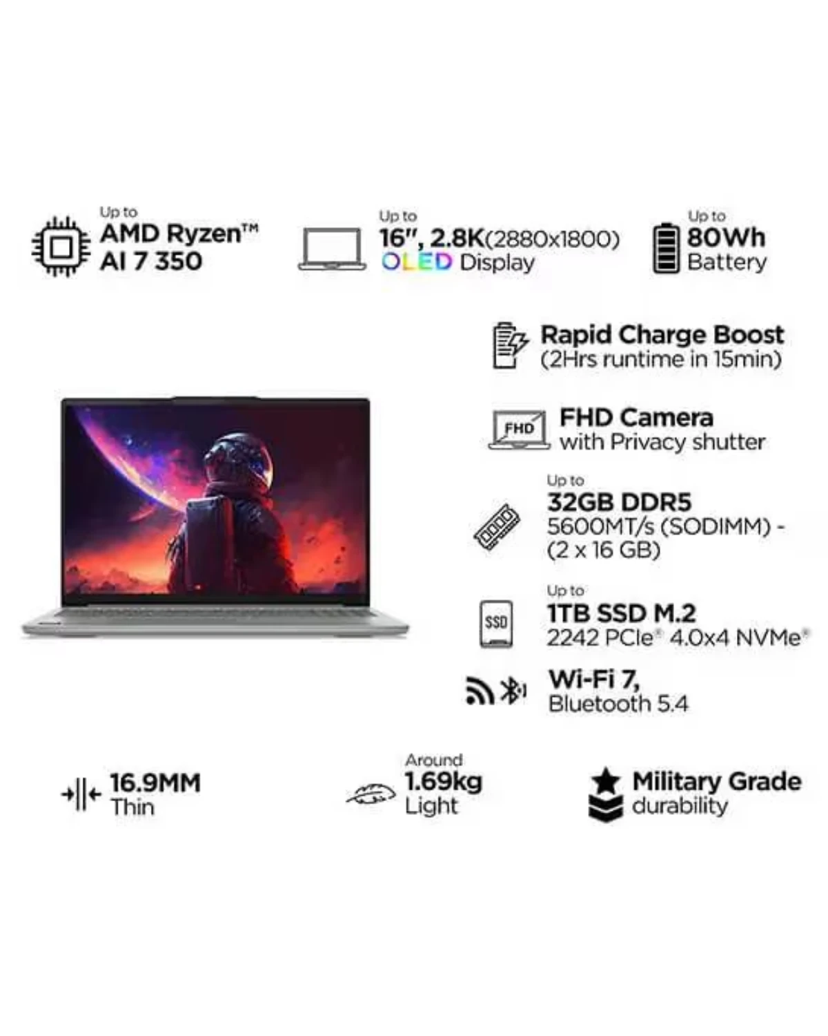 IdeaPad Slim 5 Gen 10 (16, AMD)