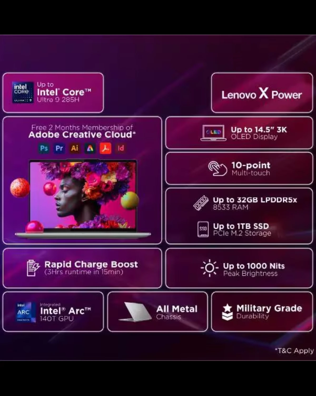 Yoga Pro 7i Gen 10 Aura Edition (14, Intel)